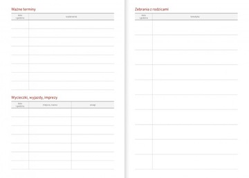 Kalendarz nauczyciela pedagoga wychowawcy 2025/2026 A5 tygodniowy pcv ROWER