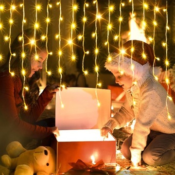 ICILS 300 СВЕТОДИОДНЫЕ ЕЛОЧНЫЕ ОГНИ НАРУЖНЫЕ ИНТЕРЬЕРНЫЕ СВЕТИЛЬНИКИ ТЕПЛЫЙ БЕЛЫЙ