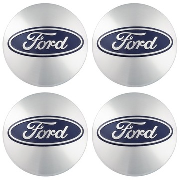 Dekielki zaślepki kapsle dekielek FORD 54 mm Granatowy połysk