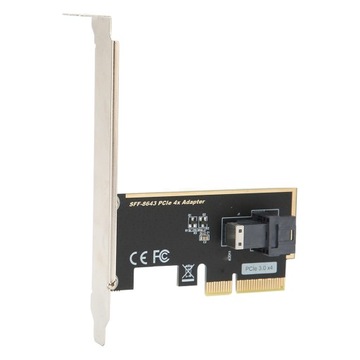 Карта адаптера PCIE X4 — U.2 SFF-8643 Mini SAS
