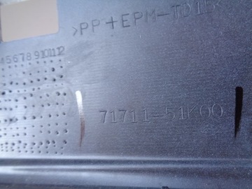 NÁRAZNÍK PŘEDNÍ SUZUKI SPLASH 08-12 NR 42065