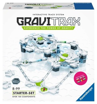 Gravitrax Startowy system torów trasy gra konstrukcyjna kulki zjazdy STEM