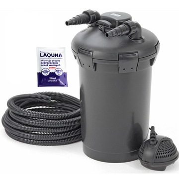 Pontec PondoPress 15000 zestaw filtr ciśnieniowy i pompa 2500l/h