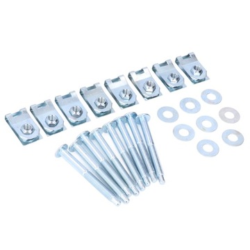 Комплект элементов для крепления на кузове грузовика Шайба с болтом-гайкой.