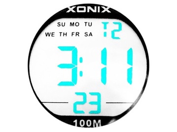 Xonix ZEGAREK DAMSKI XONIX BAC-001 - WODOSZCZELNY Z ILUMINATOREM (zk547a)