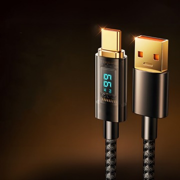 ЦИФРОВОЙ ПРОФЕССИОНАЛЬНЫЙ КАБЕЛЬ USB ТИПА C 5А 66ВТ 1,2М