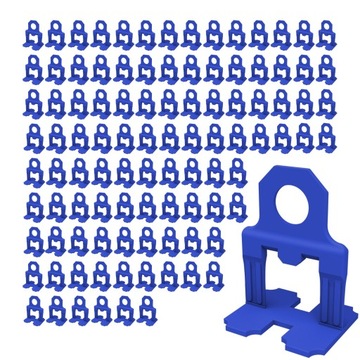 SYSTEM POZIOMOWANIA PŁYTEK KLINY KLIPSY 200 szt