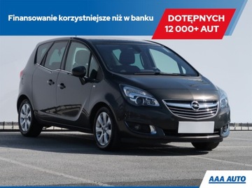 Opel Meriva II Mikrovan Facelifting 1.6 CDTI Ecotec 110KM 2014 Opel Meriva 1.6 CDTI, Skóra, Navi, Klima