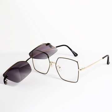 ПРОЗРАЧНЫЕ ПРОЗРАЧНЫЕ ОЧКИ МАГНИТНОЕ НАЛОЖЕНИЕ + ПОЛЯРИЗАЦИЯ