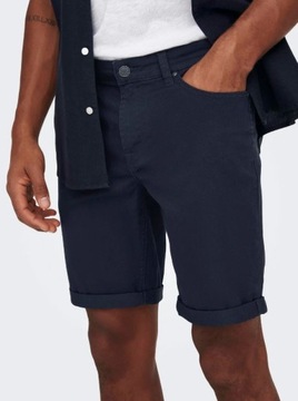 Krótkie spodenki jeansowe ONLY & SONS XL szorty męskie na lato H90