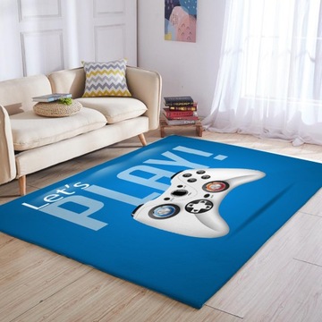 dywan Kontroler do gier 3D dekoracji domu sypialni