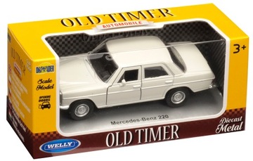 WELLY METALOWY MODEL AUTO MERCEDES BENZ 220 merol
