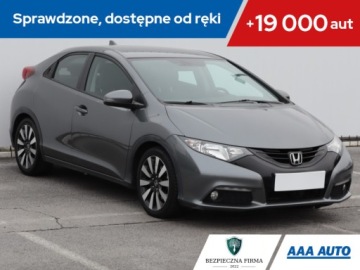 Honda Civic IX Hatchback 5d 1.8 i-VTEC 142KM 2014 Honda Civic 1.8 i-VTEC, Salon Polska, Serwis ASO
