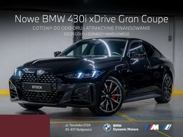 BMW Seria 4 G22-23-26 Coupe 2.0 430i 245KM 2025 BMW Seria 4 30i xDrive Gran Coupe 245 KM - Adaptacyjne LEDy - Kamera 360 -