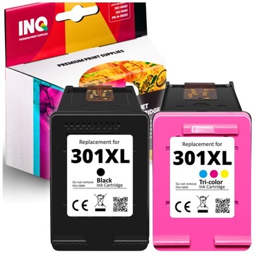 Tusze do HP 301 XL POWIĘKSZONE