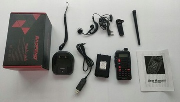Радиостанция BAOFENG BF-UV10R, рация, 4800 мАч