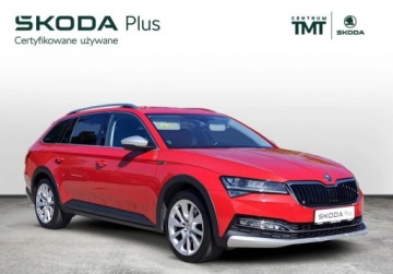 Skoda Superb III Scout 2.0 TDI SCR 200KM 2023 Skoda Superb Scout 2.0TDI 200KM 4x4 Grzana kierownica szyba DSG ACC Elek.F, zdjęcie 6