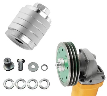 ADAPTER ROWKOWANIA GŁOWICA NAKRĘTKA SZLIFIERKI KONTOWEJ BRUZDOWNICA M10