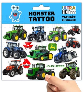 МОЮЩИЕСЯ ВРЕМЕННЫЕ ТАТУ ДЛЯ ДЕТЕЙ ДЕТСКИЕ ТРАКТОРЫ ОРИГИНАЛЬНЫЕ ДИЗАЙНЫ