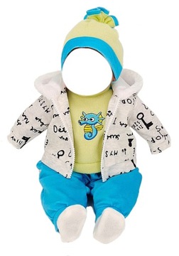 Одежда BABY для куклы BORN BOBAS, куртка PAJAC 269