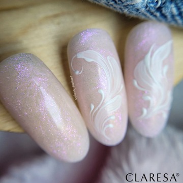 CLARESA ГЕЛЬ ДЛЯ НАРАЩИВАНИЯ НОГТЕЙ РОЗОВЫЙ Шампань 45