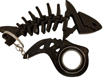 Brelok do Kluczy Rekinek KEYRAMBIT KEYSPINNER karambit Wiele Kolorów!!!