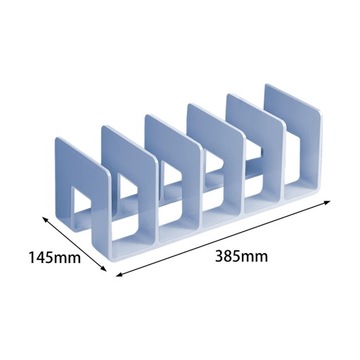 Sortownik plików akrylowych, biurko, organizer na dokumenty, półka na