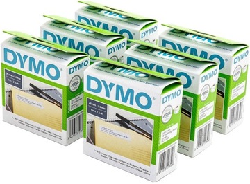 DYMO ETYKIETA TAŚMA LW 25mm X 54mm S0722520 6 szt