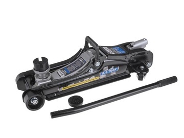 PODNOŚNIK SAMOCHODOWY LEWAREK NISKOPROFILOWY 2,5T ŻABA GUMA STALOWE KOŁA