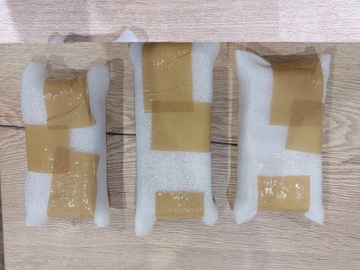 Ручка мебельная деревянная Релинг, длина 116мм, ширина 96мм