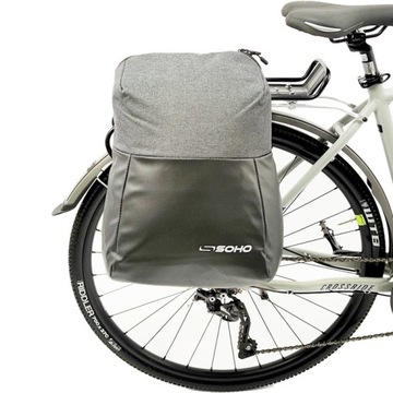Sakwa torba rowerowa na rower bagażnik SOHO AVENUE