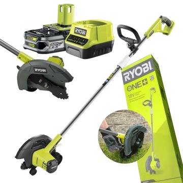 АККУМУЛЯТОРНАЯ КРОВАТЬ RYOBI 22 см ДЛЯ КРОМКИ ГАЗОНА 18 В RY18EGA 2,5 Ач