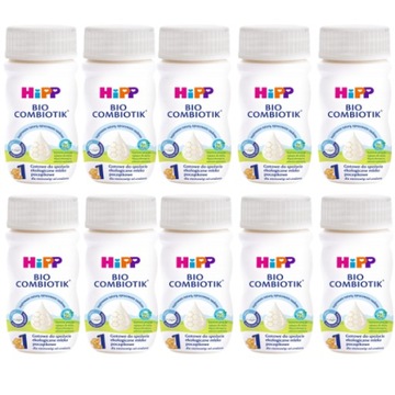 HIPP 1 BIO COMBIOTIK Жидкое молоко, 10х90мл