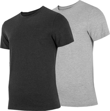 HOGERT KOSZULKA MĘSKA SPORTOWA T-SHIRT BAWEŁNIANY KOMPLET ZESTAW 2szt. 3XL