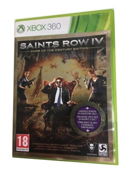 Saints Row IV 4 Game of Century Edition X360