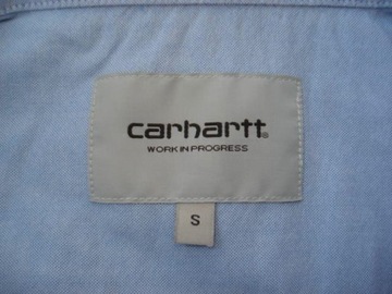 CARHARTT BUTTON DOWN POCKET Błękitna Męska r S