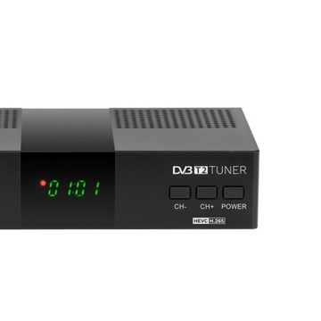 DVB-T2 H.265 HEVC-тюнер Kruger&Matz HDMI SCART PVR EPG USB-декодер