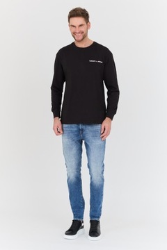 TOMMY JEANS Czarny longsleeve L