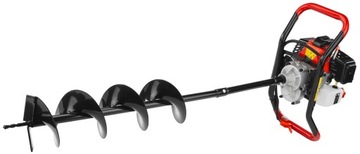 БУРА ДЛЯ ПОЧВЫ БЕНЗИНОВЫЙ Шнек 6 л.с. + 3 БУРА УДЛИНЕНИЕ ШНЕКА 3 X OL