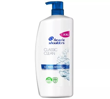 HEAD & SHOULDERS CLASSIC CLEAN SZAMPON DO WŁOSÓW 900ML