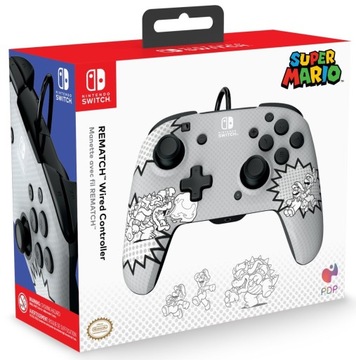 Проводная панель PDP SWITCH Rematch Comic Mario