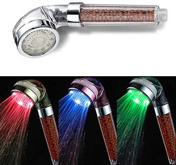 СВЕТОДИОДНОЕ ДУШЕВОЕ РУЧНОЕ ОСВЕЩЕНИЕ ЦВЕТА ДУША