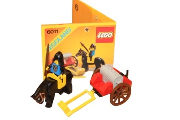 LEGO CASTLE 6011 Black Knight's Treasure INSTRUKCJ