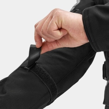 Мужская мотокуртка с защитой VORG CUMULUS BLACK черная БЕСПЛАТНО