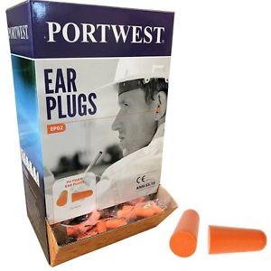 PORTWEST ZATYCZKI STOPERY WKŁADKI DO USZU EP02