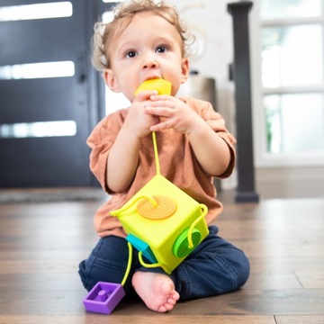 Игрушечный сортировщик кубиков жира для мозга