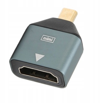 Adapter żeński HD na Micro HD ze stopu aluminium