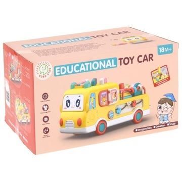 Интерактивная обучающая книга «Автомобильные звуки» с животными