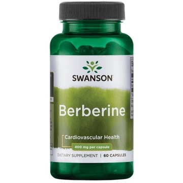 SWANSON Berberyna 400 mg 60 kaps.