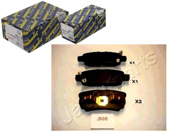 JAPANPARTS KOMPLET KLOCKÓW HAMULCOWYCH 5191271AA 5